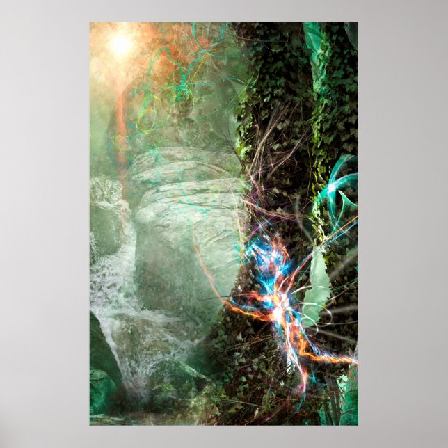 POSTER DEEP FOREST ELEMENTAL SPRITE (Frente)