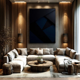 Poster Deep Night Geometry