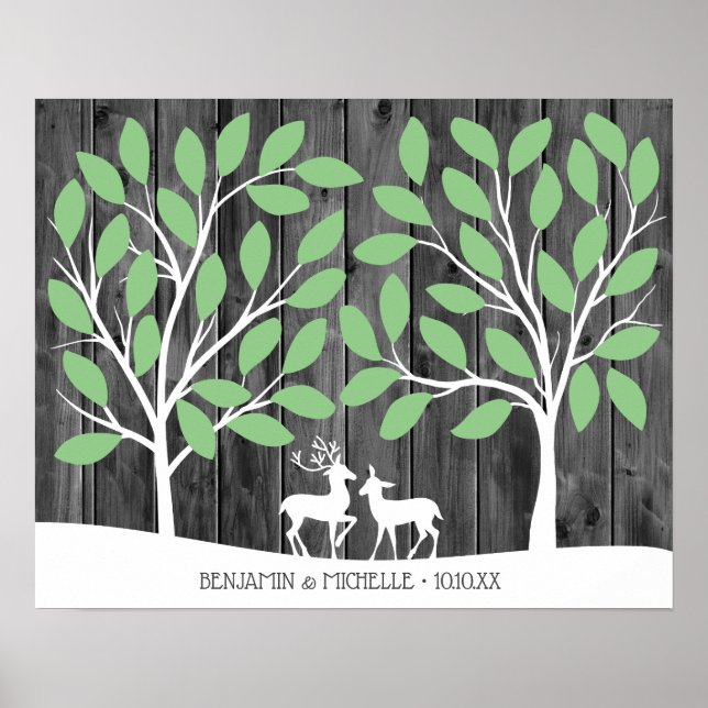 Poster Deer - Alternativo do Livro Convidado de 50 Assina (Frente)