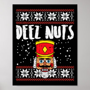 Poster Deez Loucos Nutcracker Divertir-se Com Um Presente