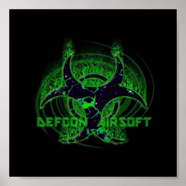 Poster DEFCON AIRSOFT (Frente)