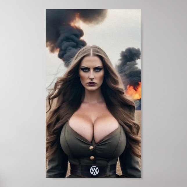 Poster Defendendo a Pátria (Frente)