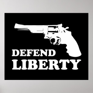 Pôster Defender a liberdade