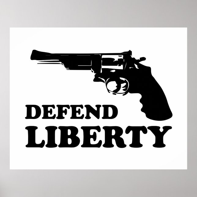 Poster Defender a liberdade (Frente)