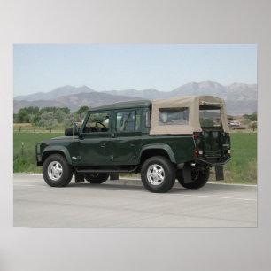 Pôster Defensor 110 de Land Rover