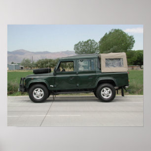 Poster Defensor 110 de Land Rover