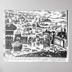 Pôster Defesa de Praga, 1618