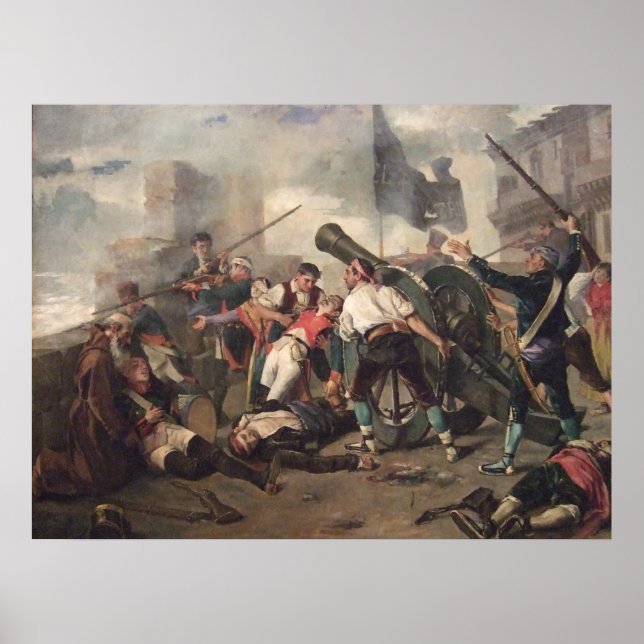 Pôster Defesa de Saragoça (Frente)