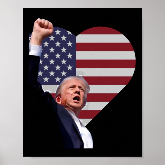 Poster Defiant de Trump (Frente)