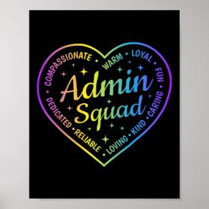 Poster Definição da Equipe de Administração Admin Instant