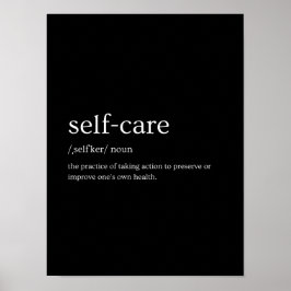 Poster Definição de autoatendimento