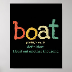 Poster Definição de Barco Estoura Mais Mil Piadas de Barc