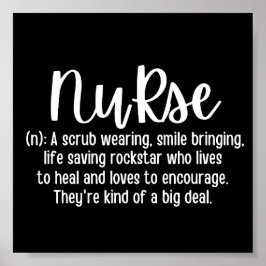 Poster Definição de Enfermeiro