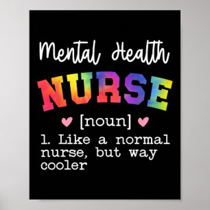 Poster Definição de Enfermeiro de Saúde Mental Enfermagem