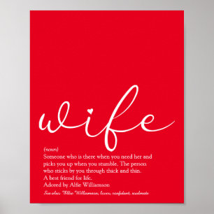 Poster Definição de Esposa Mais Chic do Mundo em Script V