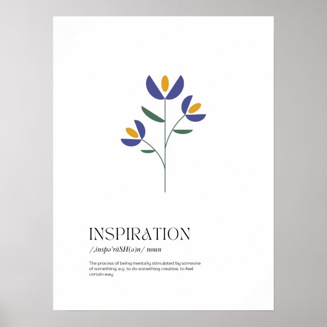 Poster Definição de Inspiração (Frente)