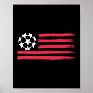 Poster Definição Engraçada de Futebol Jogador de Futebol