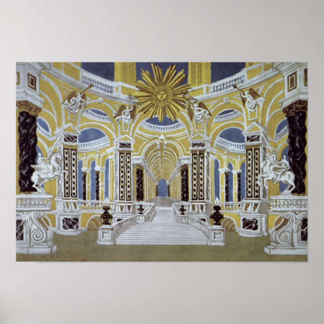 Poster Definir design para 'A Fluta Mágica' (Frente)