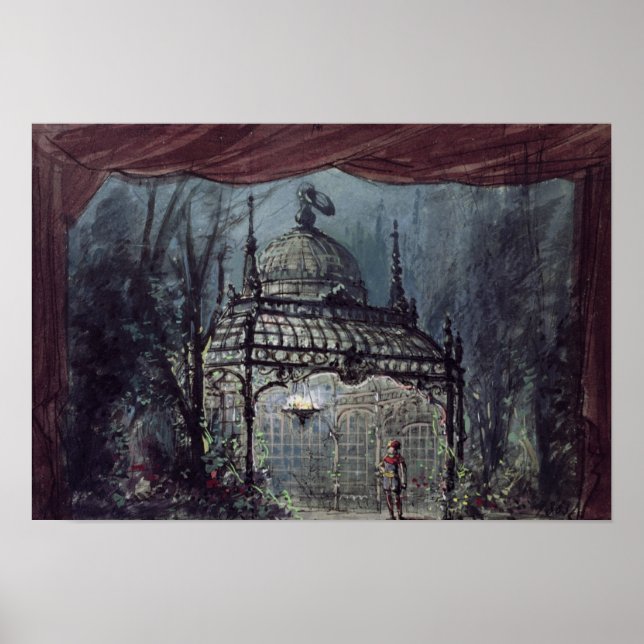 Pôster Definir design para 'A Fluta Mágica' (Frente)