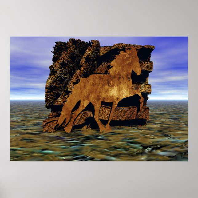 Poster Definir em Pedra (Frente)