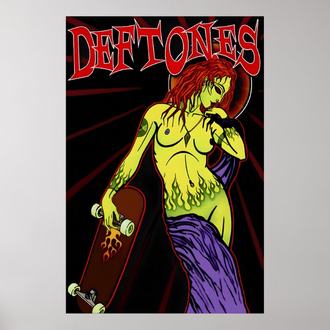 Poster Deftones US Promo Poster, Art Print 1 (Frente)