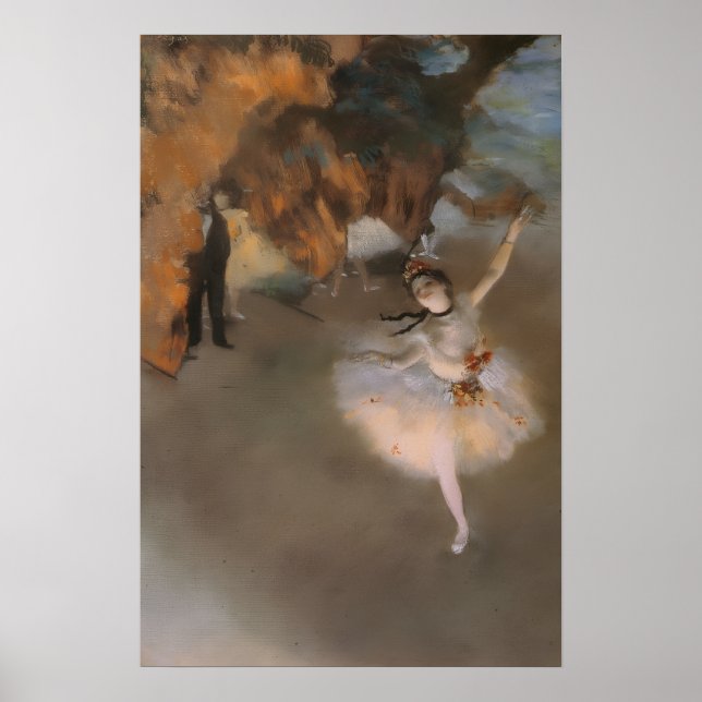 Poster Degas A Estrela (Frente)