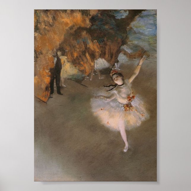 Poster Degas A Estrela (Frente)