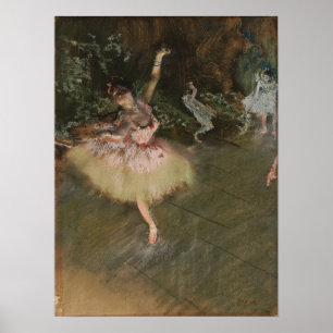 Poster Degas - A Estrela