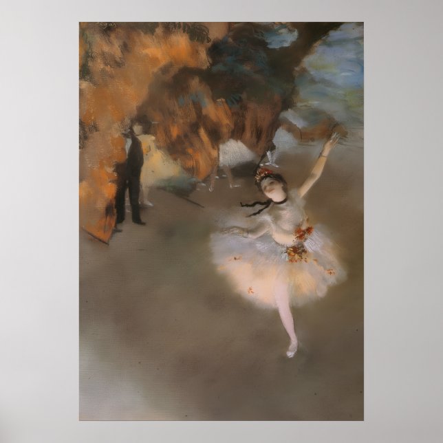 Poster Degas A Estrela (Frente)