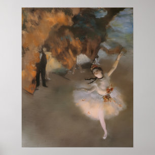 Poster Degas A Estrela
