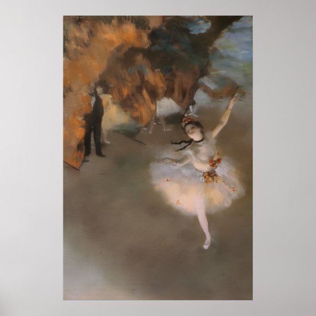 Poster Degas A Estrela (Frente)