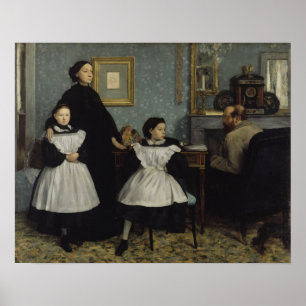 Poster Degas - A Família Bellelli