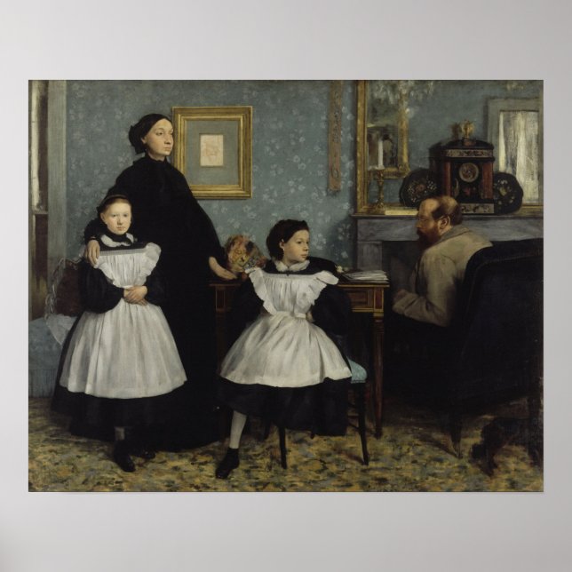 Poster Degas - A Família Bellelli (Frente)