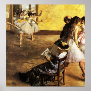 Poster Degas - Classe de Balé The Dance Hall 1880