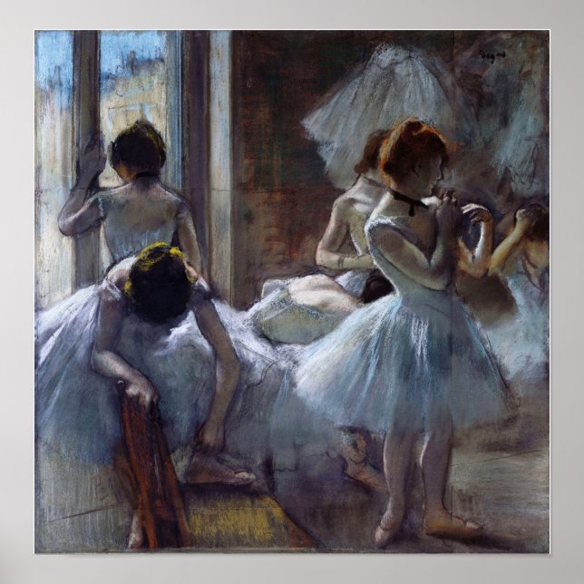 Poster Degas - Dançarinos (Frente)