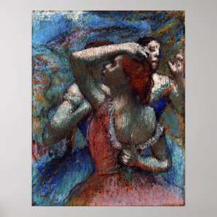 Poster Degas - Dançarinos
