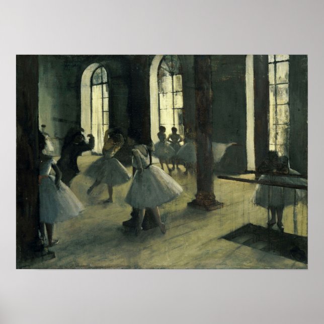 Poster Degas - Foyer Rehearsal Of The Dance (Frente)
