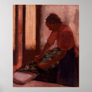 Poster Degas - Mulher Ironing