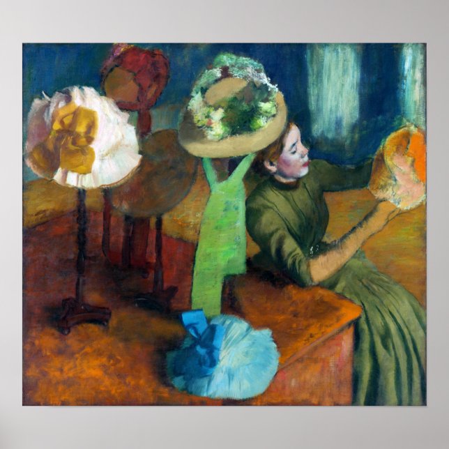 Poster Degas - O Compro Millinery (Frente)
