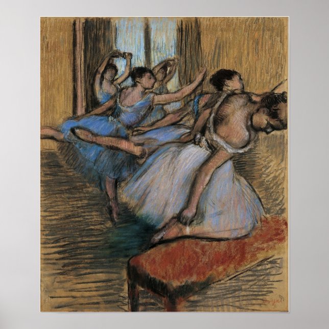 Poster Degas - Os Dançarinos (Frente)
