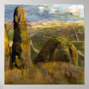 Poster Degas - Paisagem