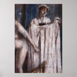 Poster Degas - Toilette After The Bath