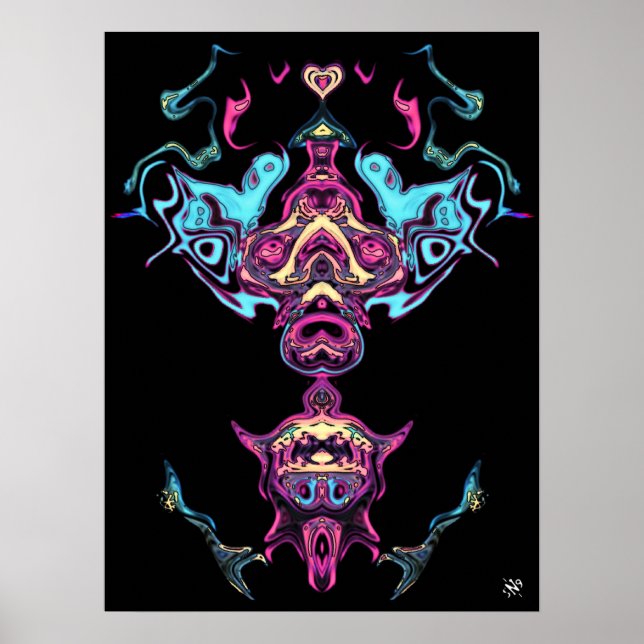 Poster Deidade de Praia do Ídolo (Frente)