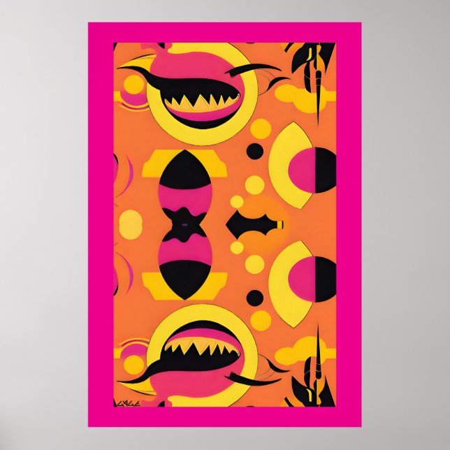 Poster Deitar-se Plano ou Mentir Plano (Frente)