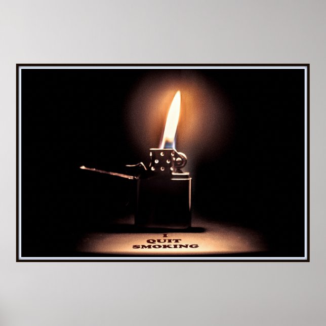 Poster Deixar de fumar (Frente)