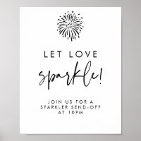 Deixar o amor despertar o casamento da caligrafia