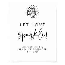 Deixar o amor despertar o casamento da caligrafia 