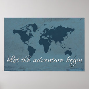 Pôster Deixe a aventura começar