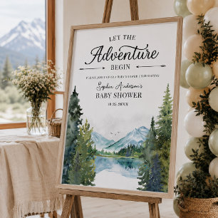 Poster Deixe a Aventura Começar Cartaz de Qualidade para