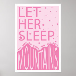 Poster Deixe-a dormir